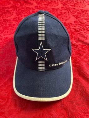 Dallas Cowboys NFL Navy Adjustable Hat Cap Embroidered Logo One Size